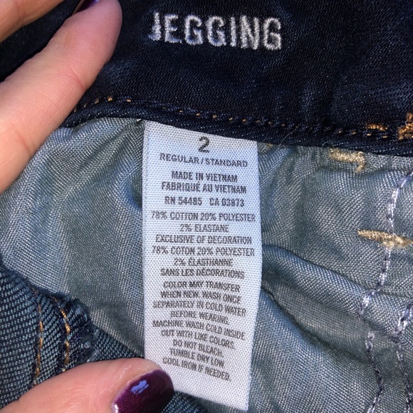 AE Jeggings Size 2 - Picture 3 of 3